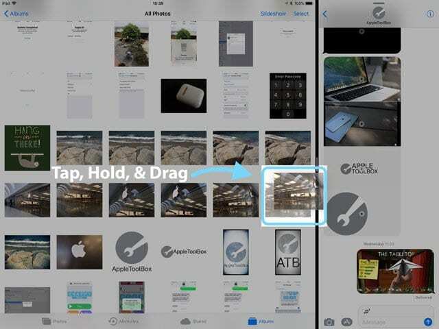 Drop & Drag in Ihrem iPad & iPhone mit iOS 11, How-To
