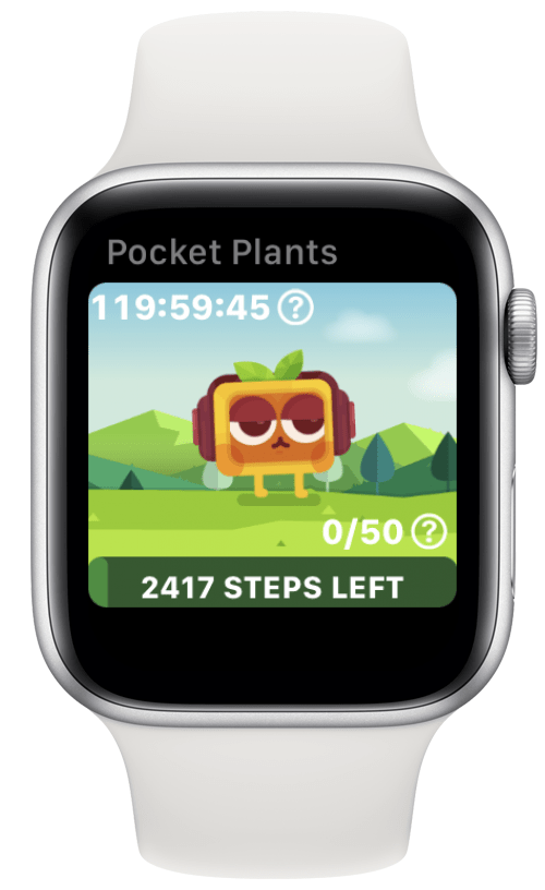 Pocket Plant-spel för Apple Watch