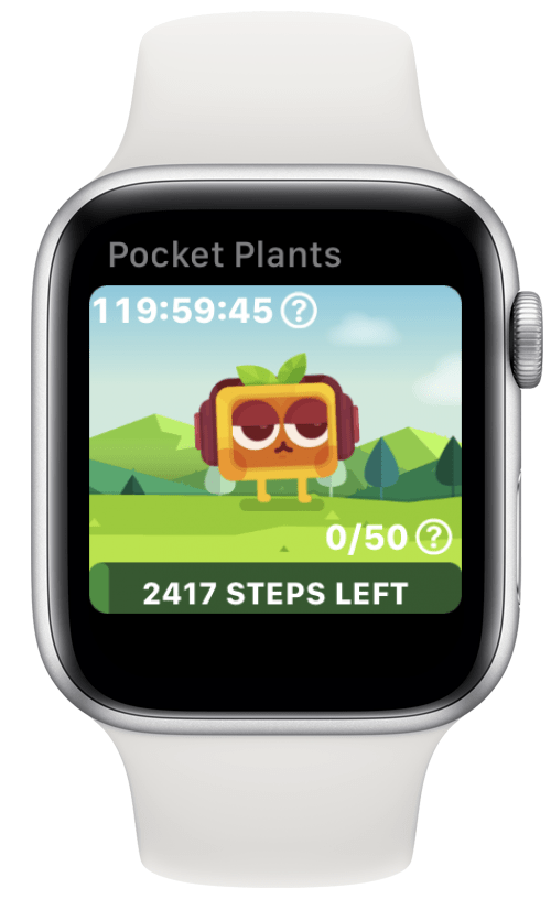 Hra Pocket Plant pro Apple Watch