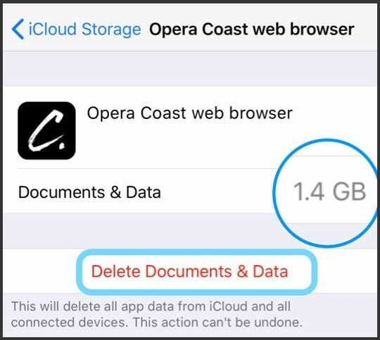 Como excluir backups do iCloud