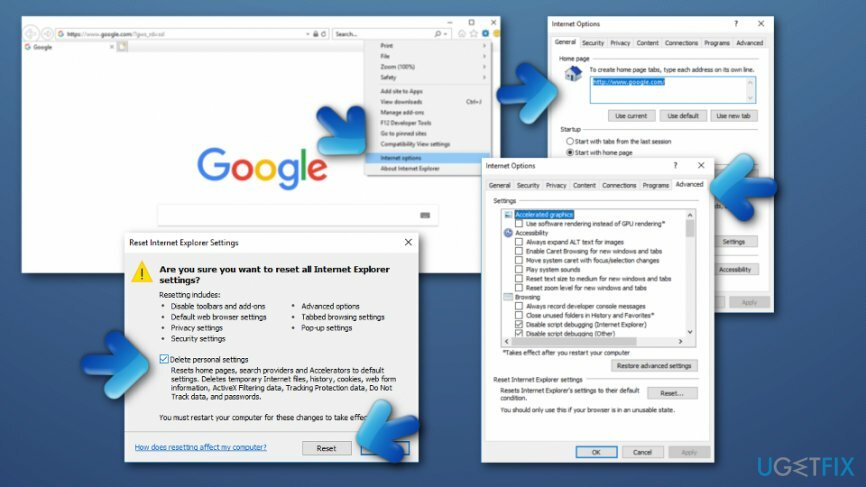 Poista ohjainpäivitys Internet Explorer -selaimesta