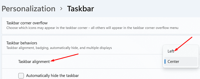 left-taskbar-alignment-window-11