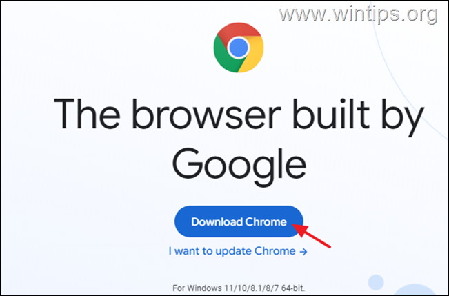 ดาวน์โหลด chrome