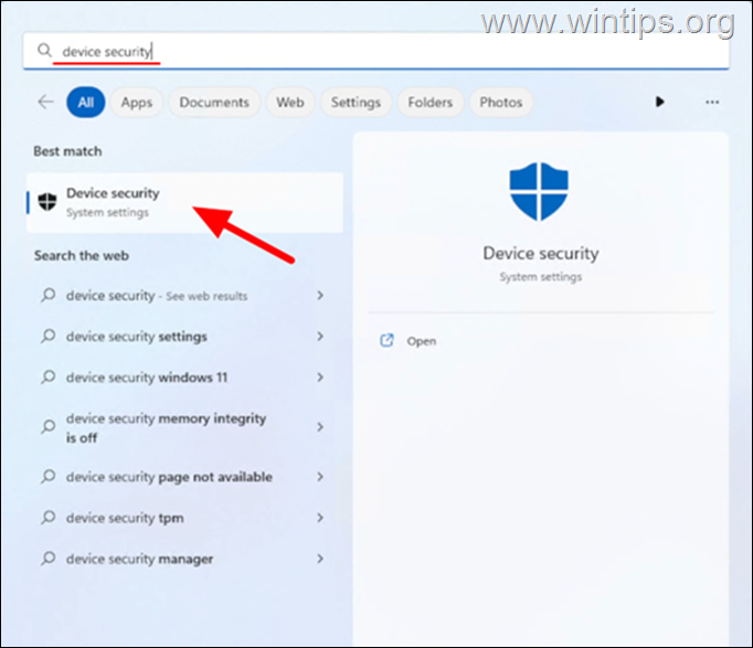 Εκκαθάριση TPM - Windows Defender Device Security