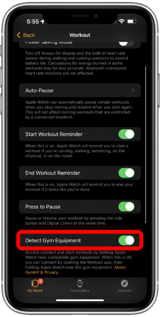 fitnessapparatuur detecteren - Apple Watch naar peloton