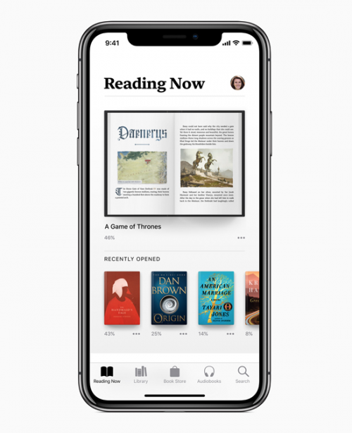 Apple Bücher iOS 12