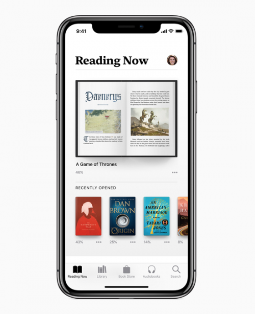 livros apple ios 12