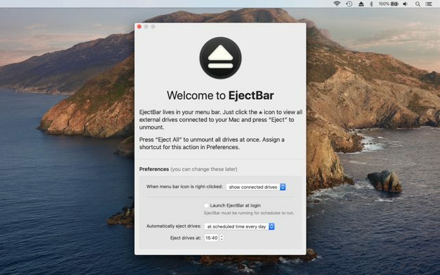 Як автоматично вийняти зовнішні накопичувачі з Mac - EjectBar