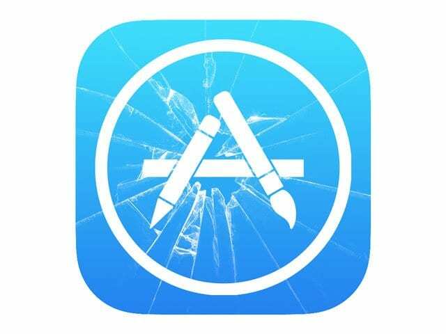 App Store travando, consertar