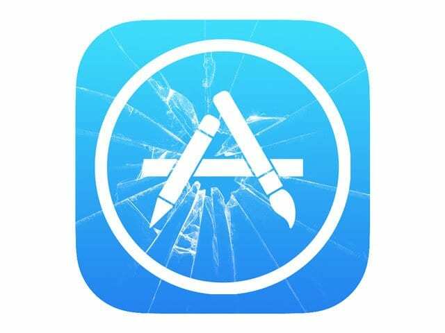 App Store-appen krasjer, fiks