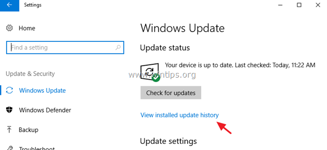 fix kan Windows 10 niet updaten - apparaat loopt risico