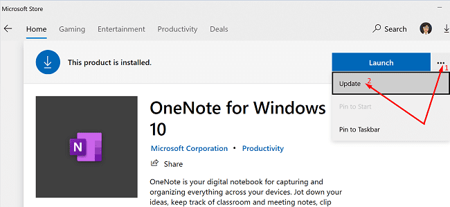 actualización-onenote-aplicación