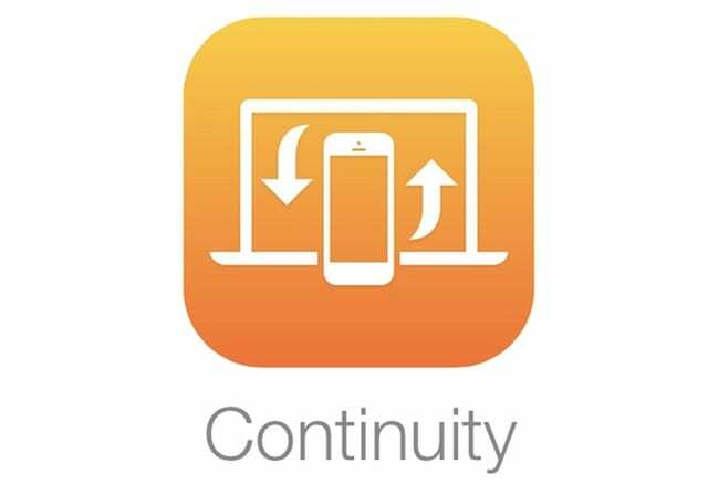funzione di continuità su dispositivi Apple e Mac