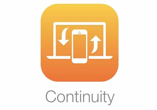 funkcija kontinuitete na napravah Apple in računalnikih Mac