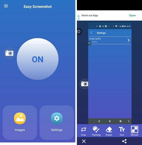 Tangkapan layar Android Gratis