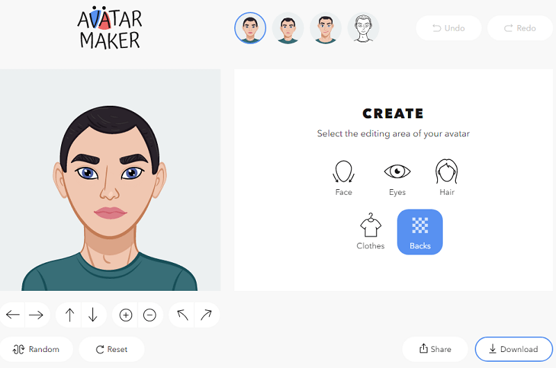 Безплатен Avatar Maker - един от най-популярните уебсайтове за създаване на аватар