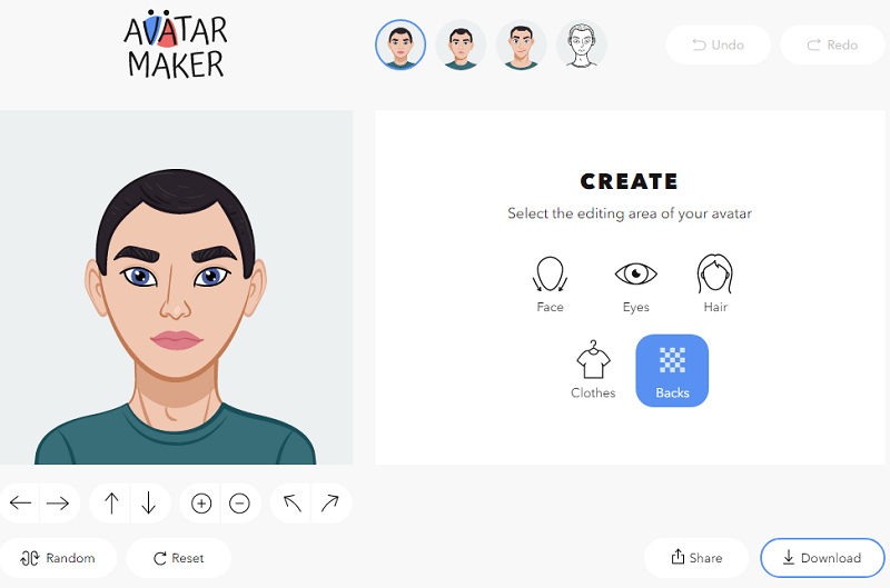 Avatar Maker Free — viena no populārākajām Avatar Maker vietnēm