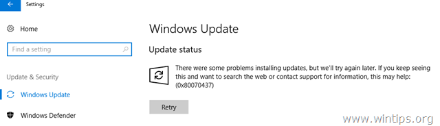 preprečiti posodobitev sistema Windows 10