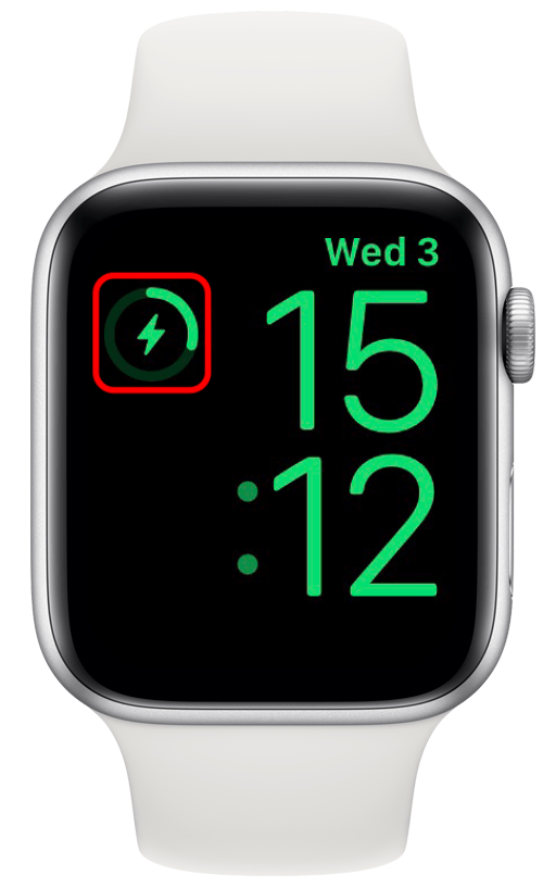 Apple Watch-batteri under 50 prosent