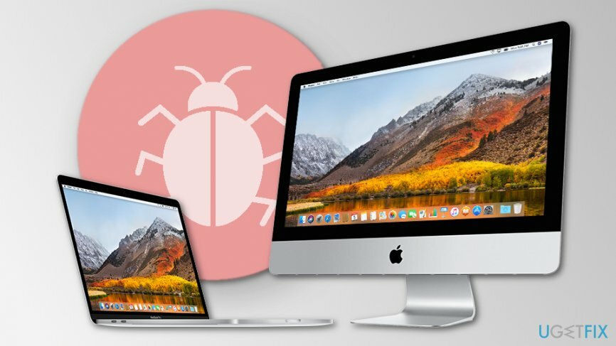 macOS High Sierra kļūda