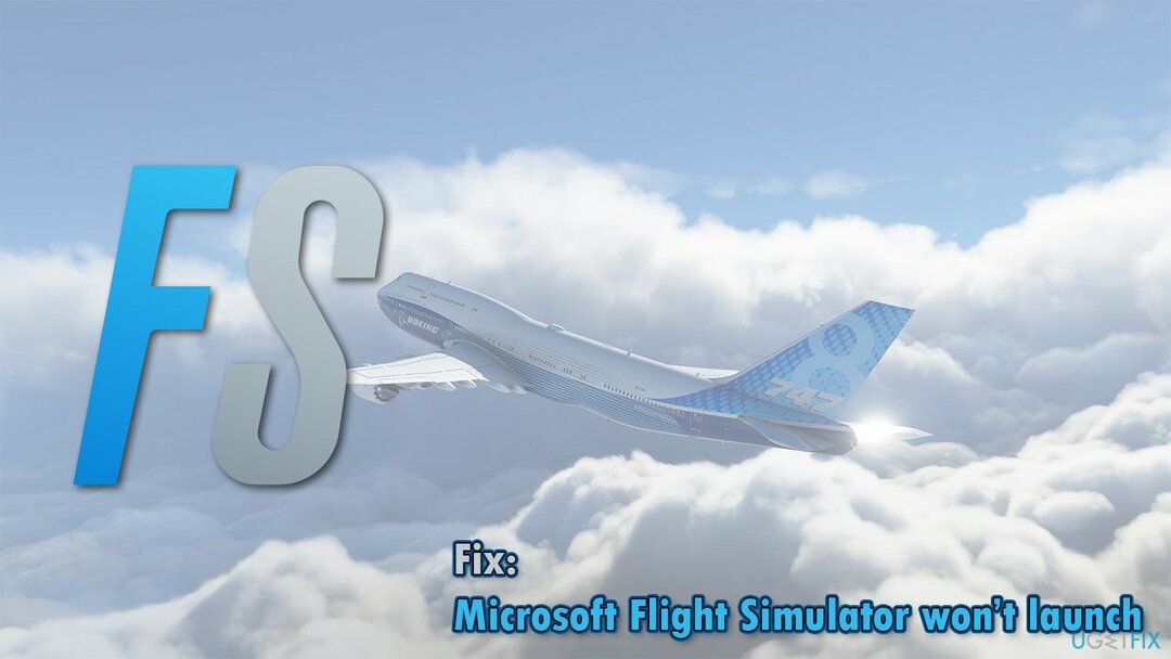 Jak opravit Microsoft Flight Simulator se nespustí - ikona nefunguje?