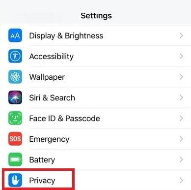 Verifique los registros de errores del dispositivo iPhone