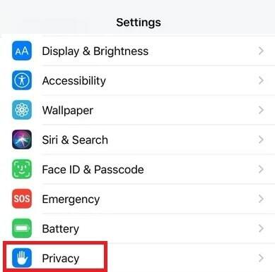 Проверьте журналы ошибок устройства iphone