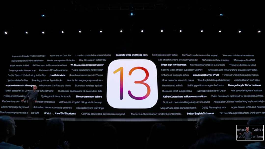 iOS 13