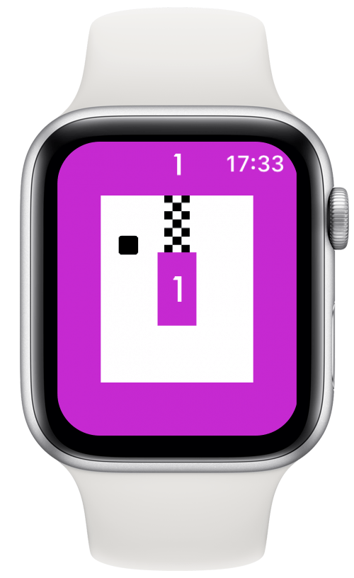 Palaist Laps spēli Apple Watch