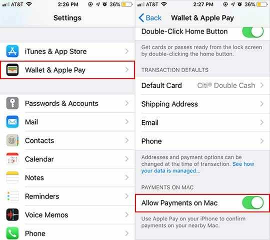 Apple Pay – Mac без Touch ID