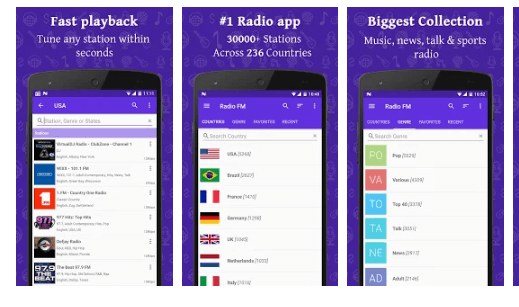 Radio FM - Beste Radio-Apps für Android-Smartphones