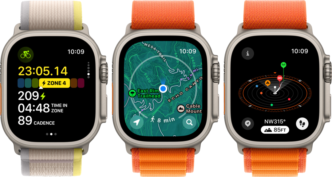 watchOS 10 Trainingsänderungen