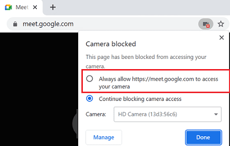 позволете-google-meet-camera-access