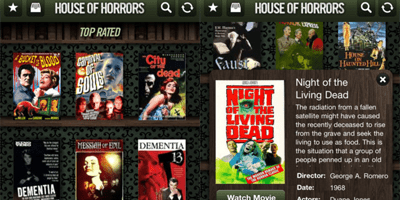 House of Horror Movies - Grands films d'Halloween