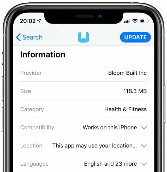App Storeに「このiPhoneで動作する」というアプリが表示された場合、アプリは自動的に更新されます。 