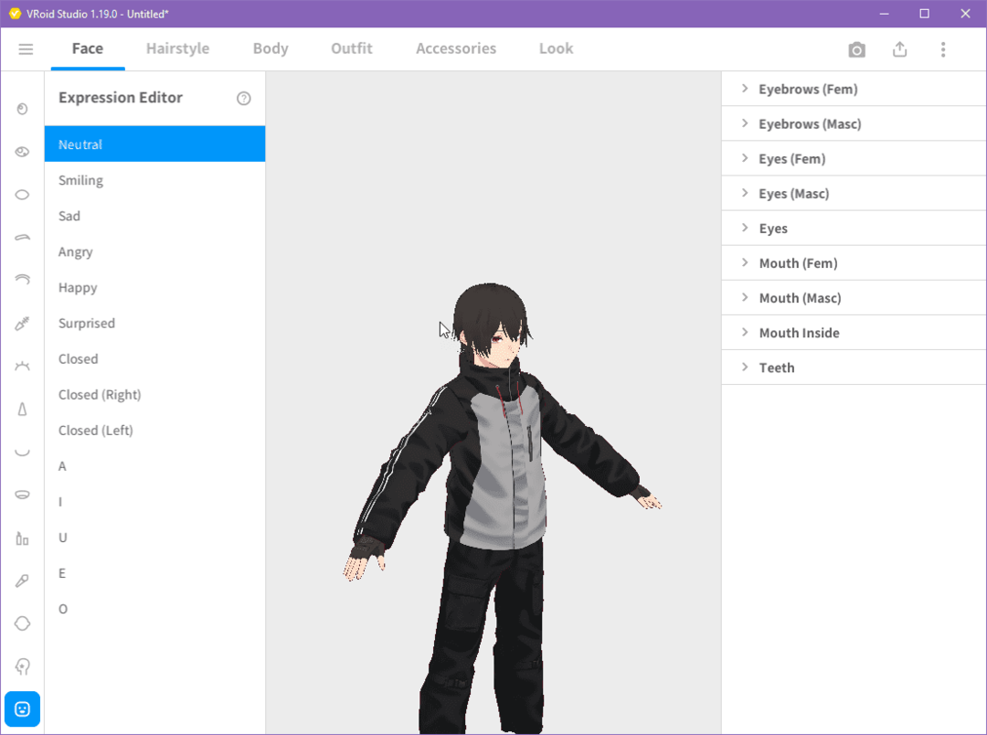 Jak vytvořit avatar VTuber zdarma v editoru avatarů VRoid Studio