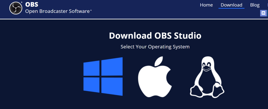 OBS Studio — ekrāna ierakstītāja programmatūra