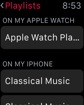 Hur man lyssnar på din spellista på Apple Watch