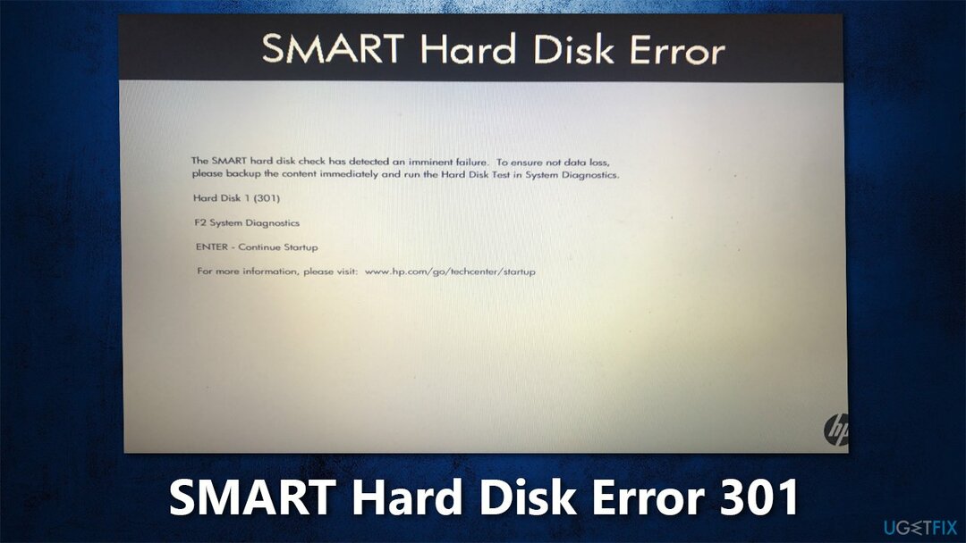 كيفية إصلاح خطأ SMART Hard Disk Error 301 في نظام التشغيل Windows؟