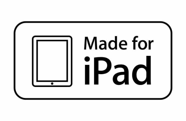 Izstrādāts iPad logotipam