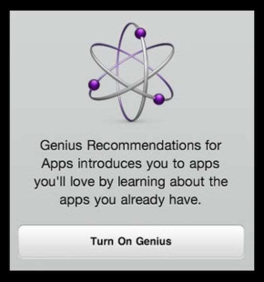 Kaip įjungti ir išjungti Genius for Apps iPad, iPhone ar iPod