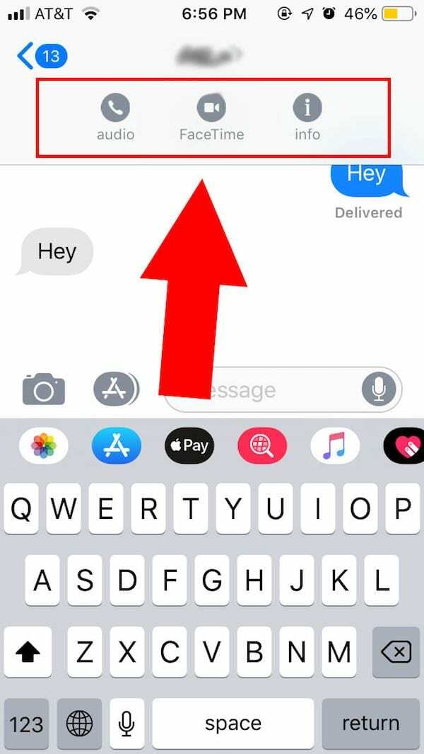 iOS 12 Snelle oproepbediening