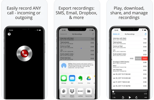Call Recorder Lite pre iPhone