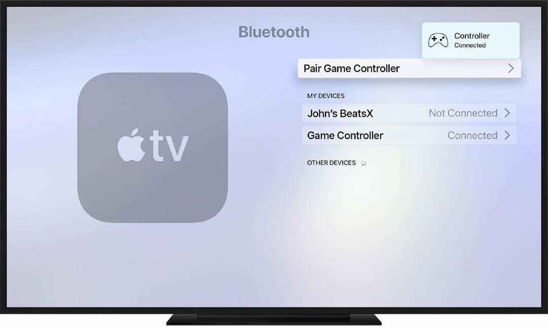 Emparejar controladores con Apple TV en tvOS 13