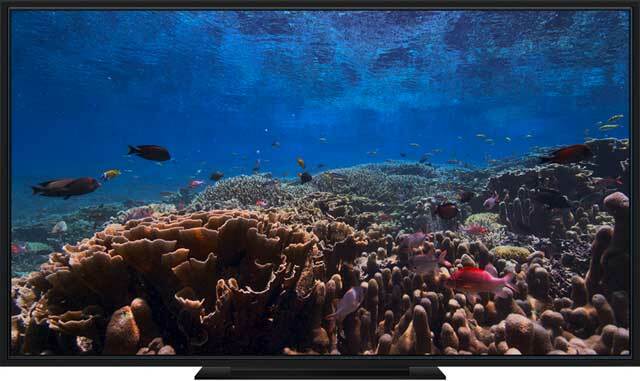 Apple TV screensaver onderwaterantenne