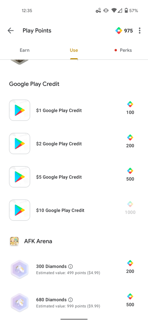 So verwenden Sie Google Play Points 3