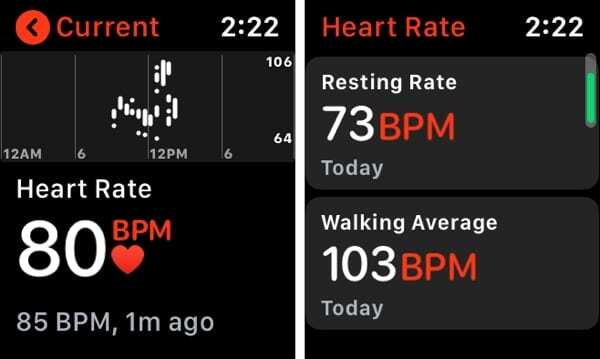 Apple Watch-hartslagmeter