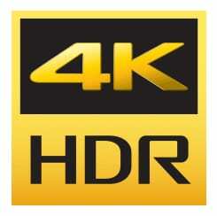 4K HDR -logo
