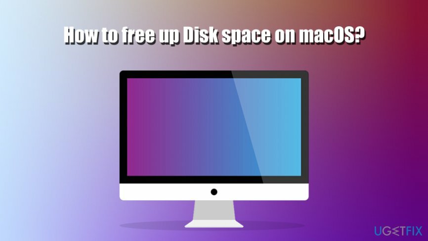 כיצד לפנות שטח דיסק ב-Mac OS?