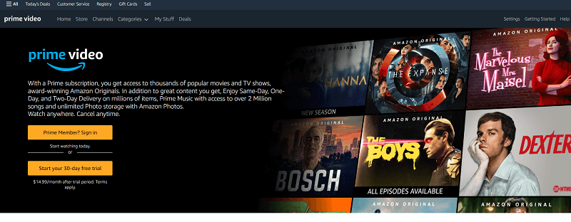 Amazon Prime-video